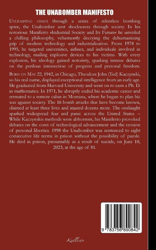 The Unabomber Manifesto