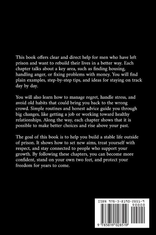 A Self Help Book for Men After Prison