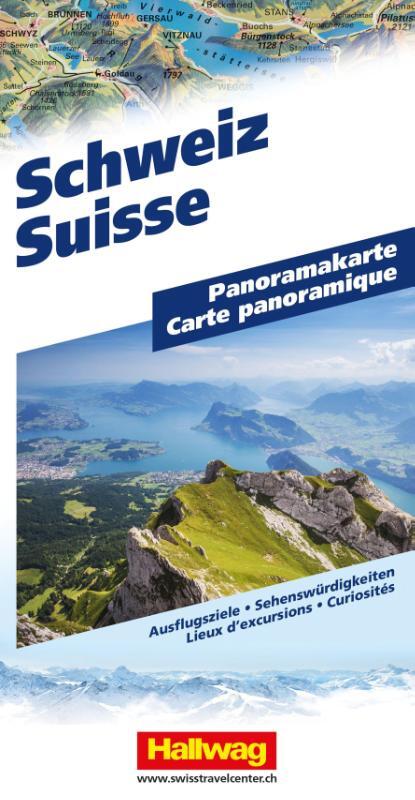 Switzerland Panoramic map