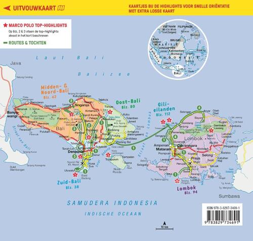 Marco Polo Reisgids Bali, Lombok, Gili