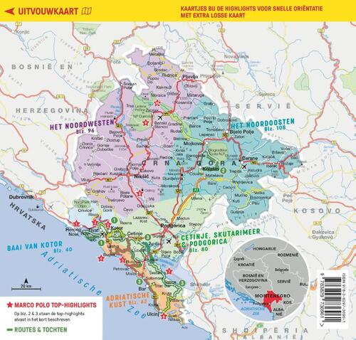 Marco Polo Reisgids Montenegro