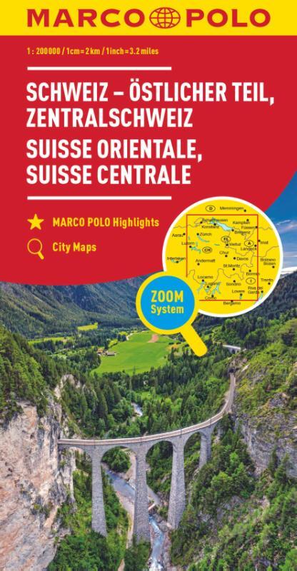 Polo Zwitserland Oost/Centraal, Kaarten | Boek | 9783829738958 | Bruna
