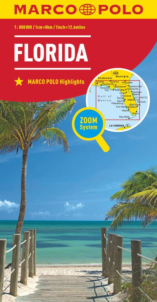 Marco Polo Wegenkaart Florida