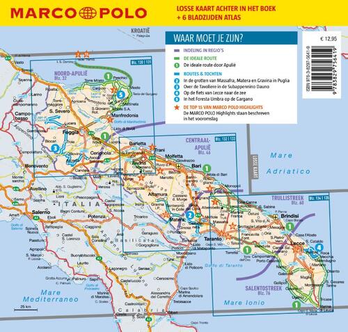 Marco Polo NL Reisgids Apulië / Puglia