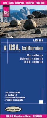 Reise Know-How Landkarte USA 6, Kalifornien 1:850.000