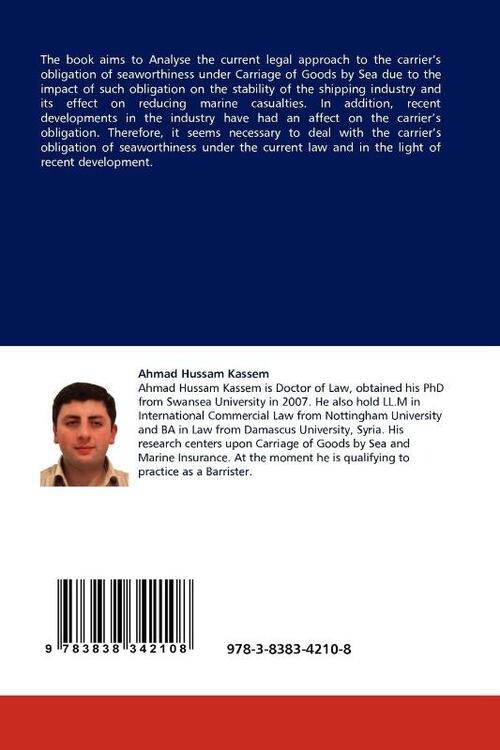 Carriage of Goods by Sea