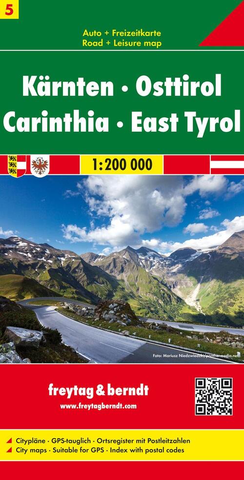 Österreich 05 Kärnten - Osttirol 1 : 200 000