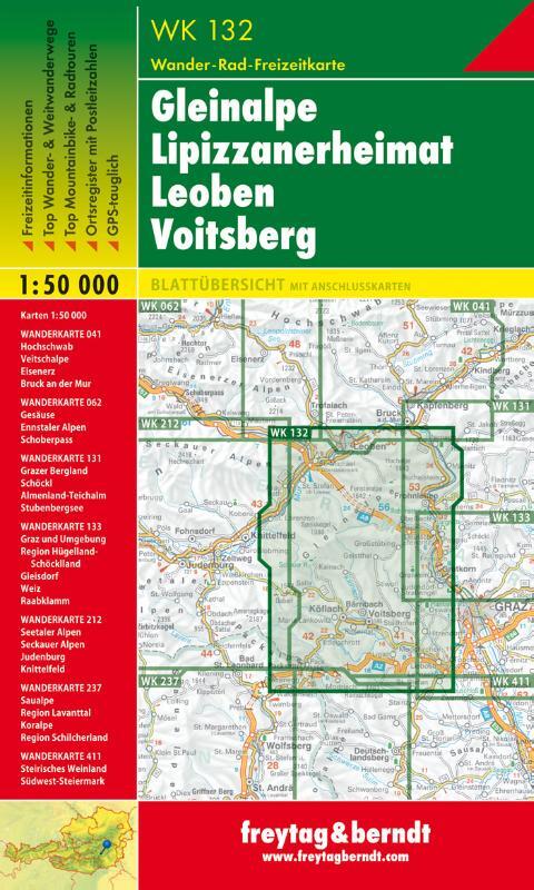 Gleinalpe - Lipizzanerheimat -Leoben - Voitsberg 1 : 50 000
