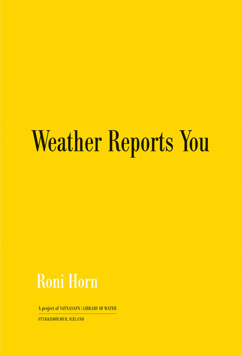 Roni Horn: Weather Reports You (2022)