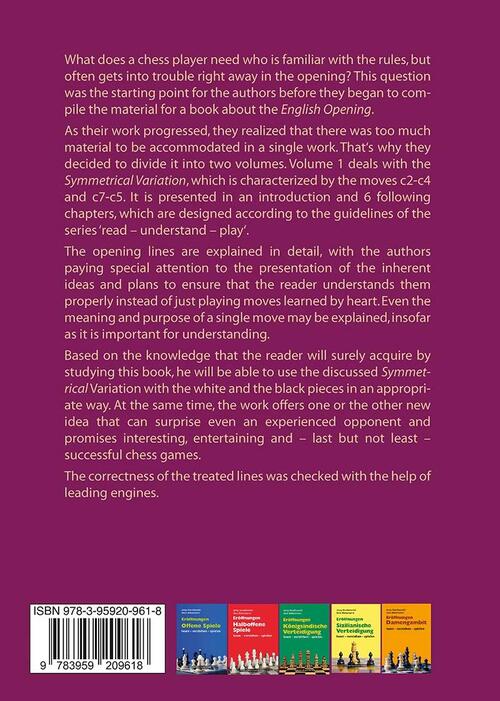 Openings - The English Opening Vol. 1 Symmetrical Variation