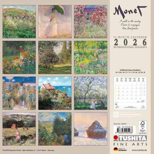 Claude Monet - A Walk in the Country 2026