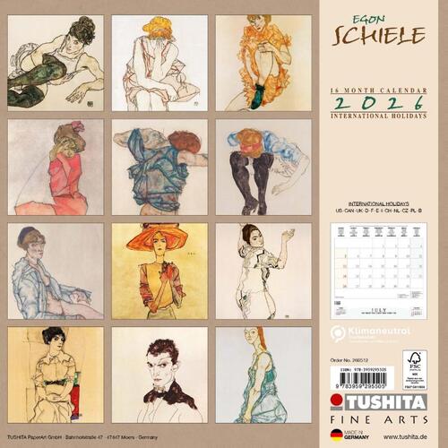 Egon Schiele Drawings 2026