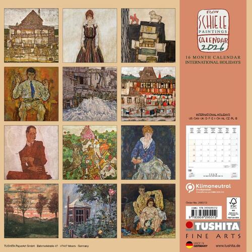 Egon Schiele - Paintings 2026