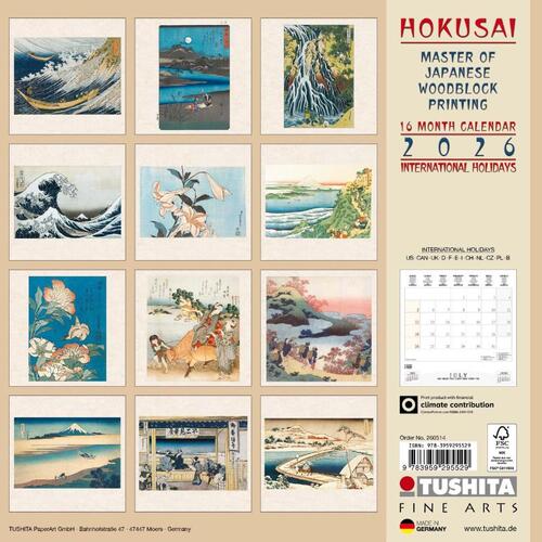 Hokusai - Japanese Woodblock Printing 2026