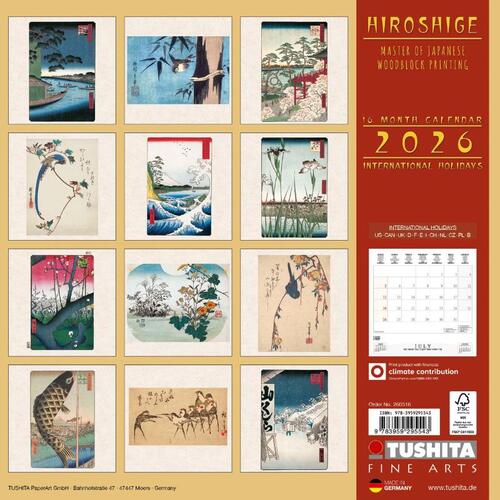 Hiroshige - Japanese Woodblock Printing 2026