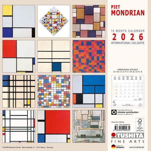 Piet Mondrian 2026