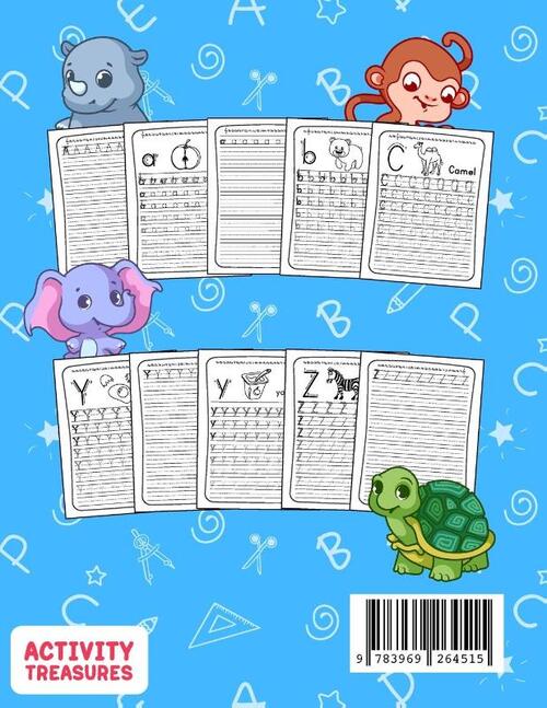 Letter Tracing Workbook For Preschoolers And Toddlers