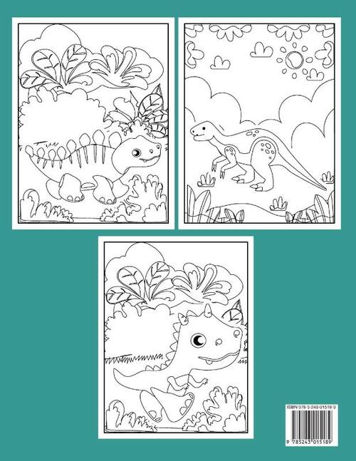 Dinosaur Book for Kids 4-8 Years Old