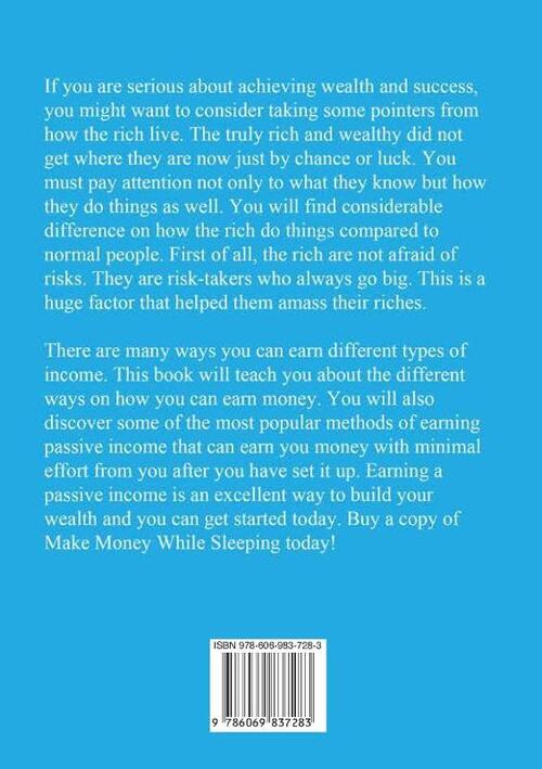 Make Money While Sleeping