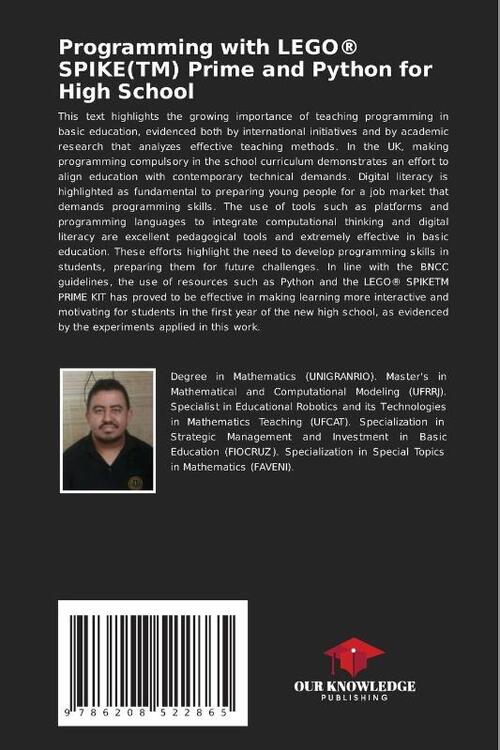 Programming with LEGO® SPIKE(TM) Prime and Python for High School