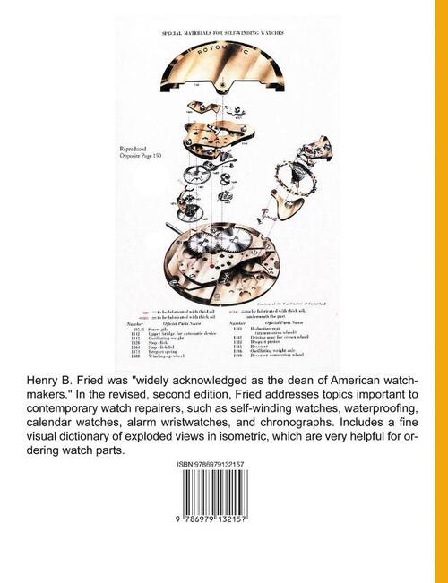 The Watch Repairer's Manual