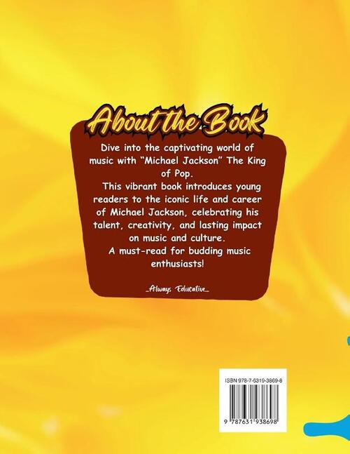 Michael Jackson Book For Kids