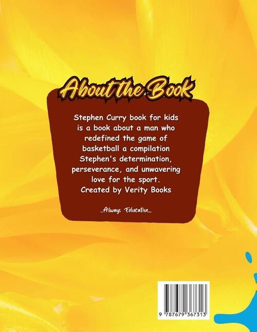 Stephen Curry Book For Kids