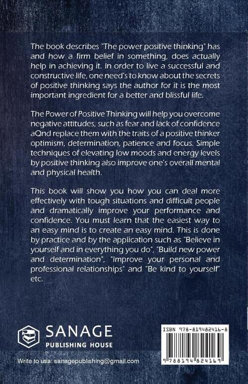 The Power of Positive Thinking