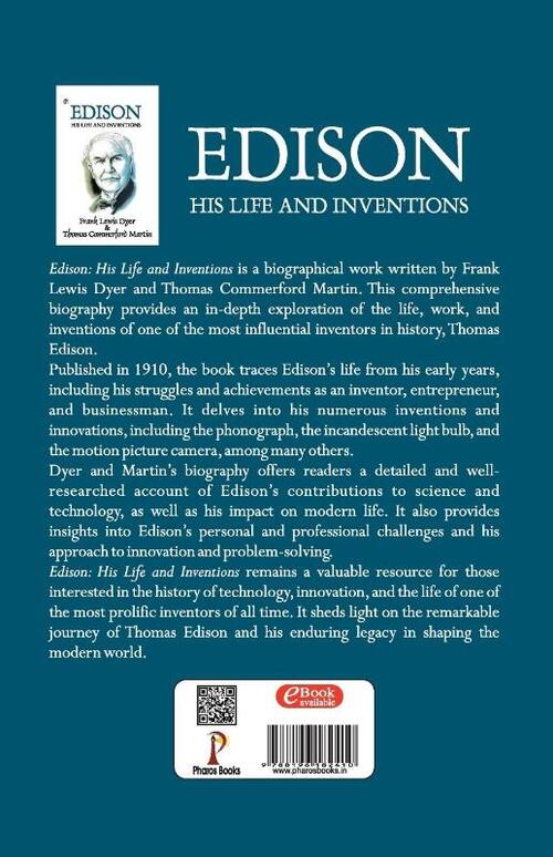 Edison His Life and Inventions
