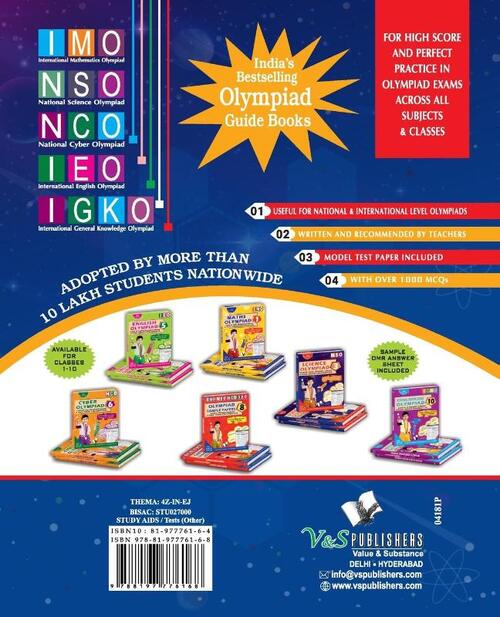 Olympiad Workbook Science Class 1