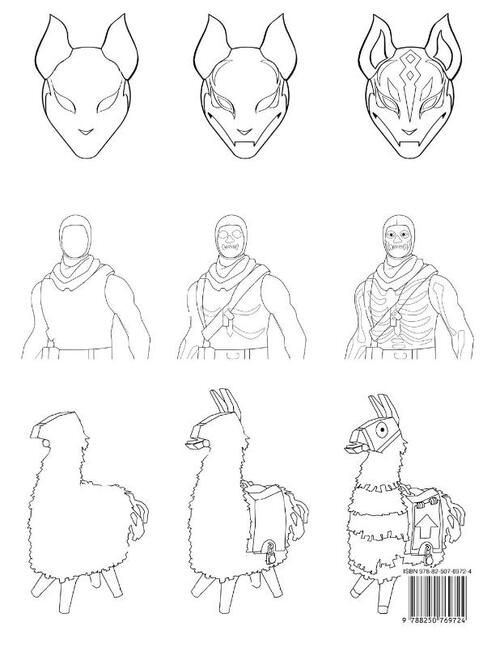 The Official Fortnite Coloring Book