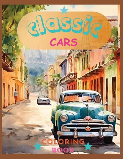 Classic Cars Colorin Book