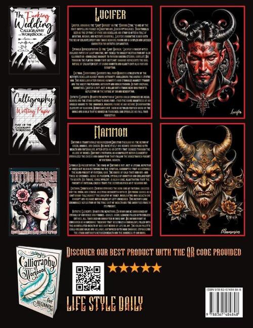 Tattoo Design Book - Demonology