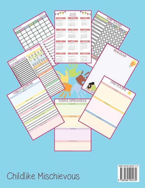Mischievous, C: ADHD Planner for Kids