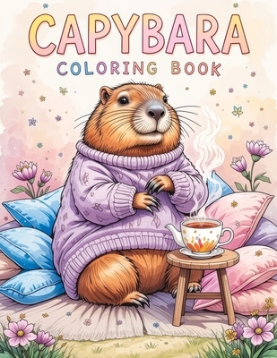 Capybara Coloring Book