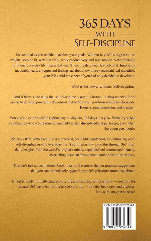 365 Days With Self-Discipline