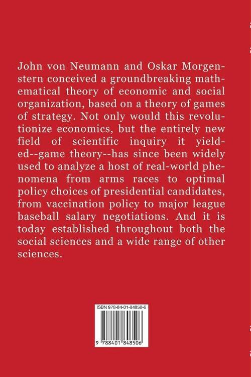 Theory of Games and Economic Behavior