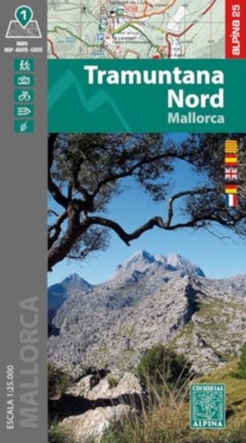 Mallorca -Tramuntana Norte GR11 map&hiking guide