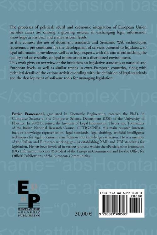 Technologies for European Integration. Standards-based Interoperability of Legal Information Systems.