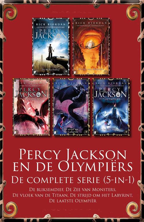 Percy Jackson en de Olympiërs – De complete serie (5-in-1)