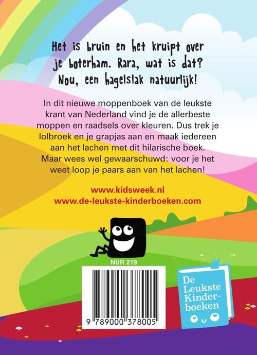 Kidsweek moppenboek deel 9 - kleuren