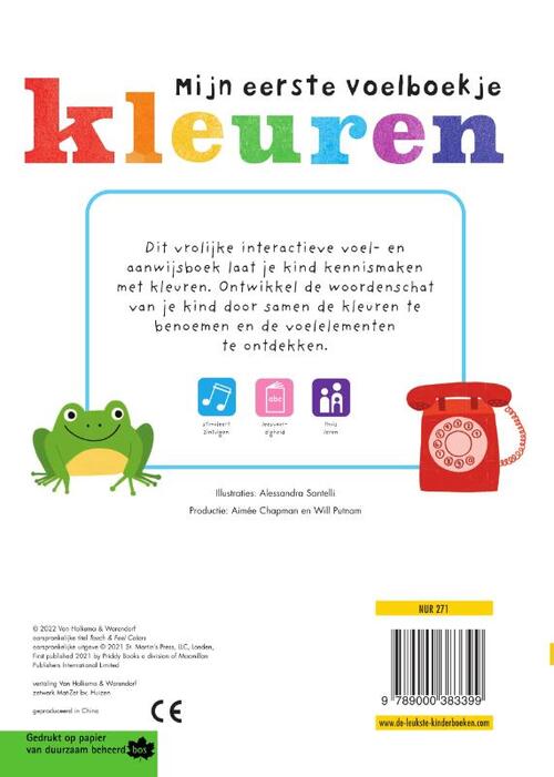 Mijn eerste voelboekje – Kleuren