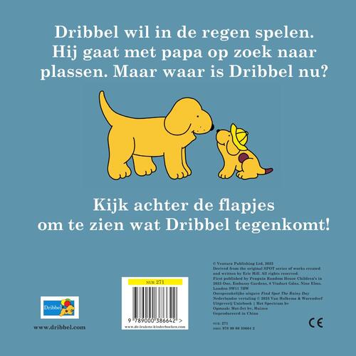 Dribbel speelt in de regen