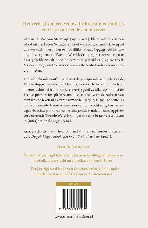 Barones tussen de armen