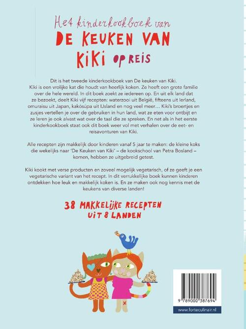 Het kinderkookboek van de keuken van Kiki op reis
