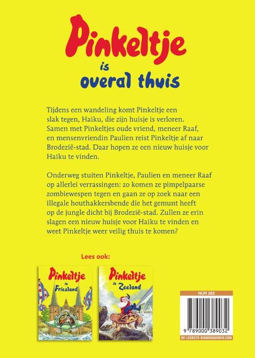 Pinkeltje is overal thuis