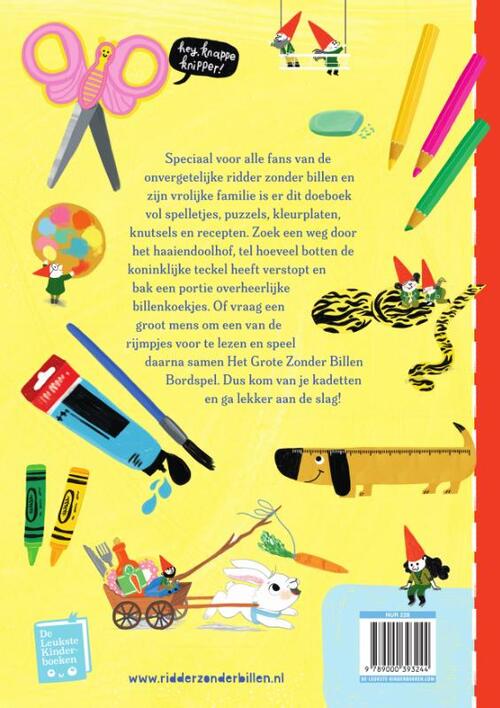 De ridder zonder billen doeboek