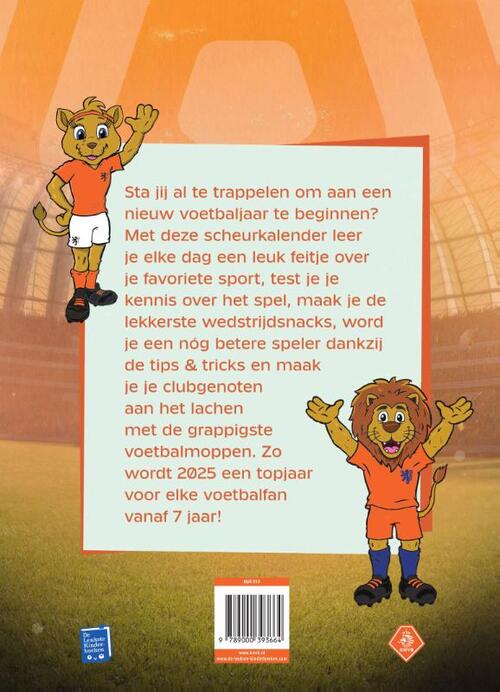 De KNVB voetbalweetjes-scheurkalender 2025