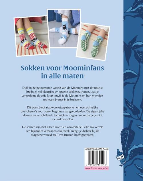 Moomin sokken breien