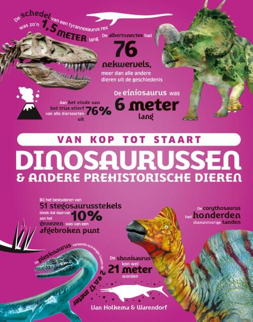 Van Kop Tot Staart: Dinosaurussen En Andere Prehistorische Dieren ...